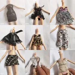 30cm doll  doll Monster High School Doll Clothes Skirt Suit Replacement Play Clothes