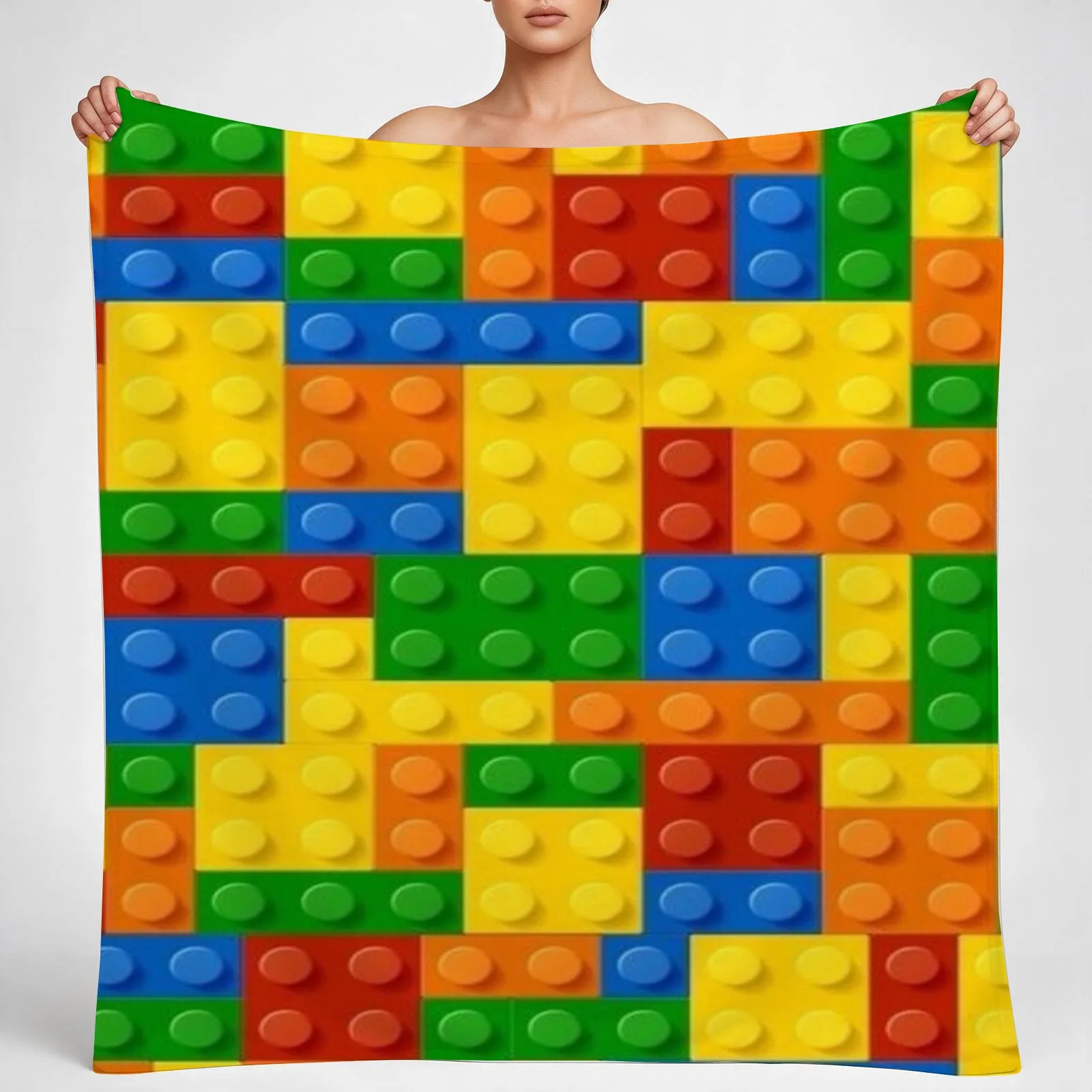 Hit the bricks Throw Blanket couch cozy soft plush fuzzy picnic outdoor blanket