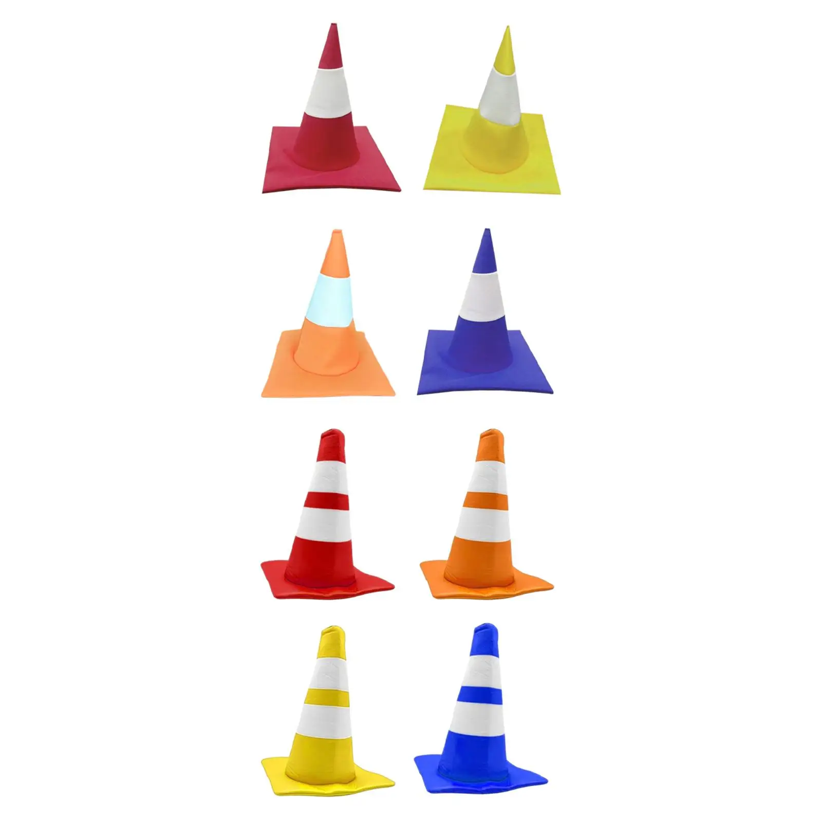 Traffic Cone Hat Fancy Dress Costume Accessory for Show Themed Party Holiday
