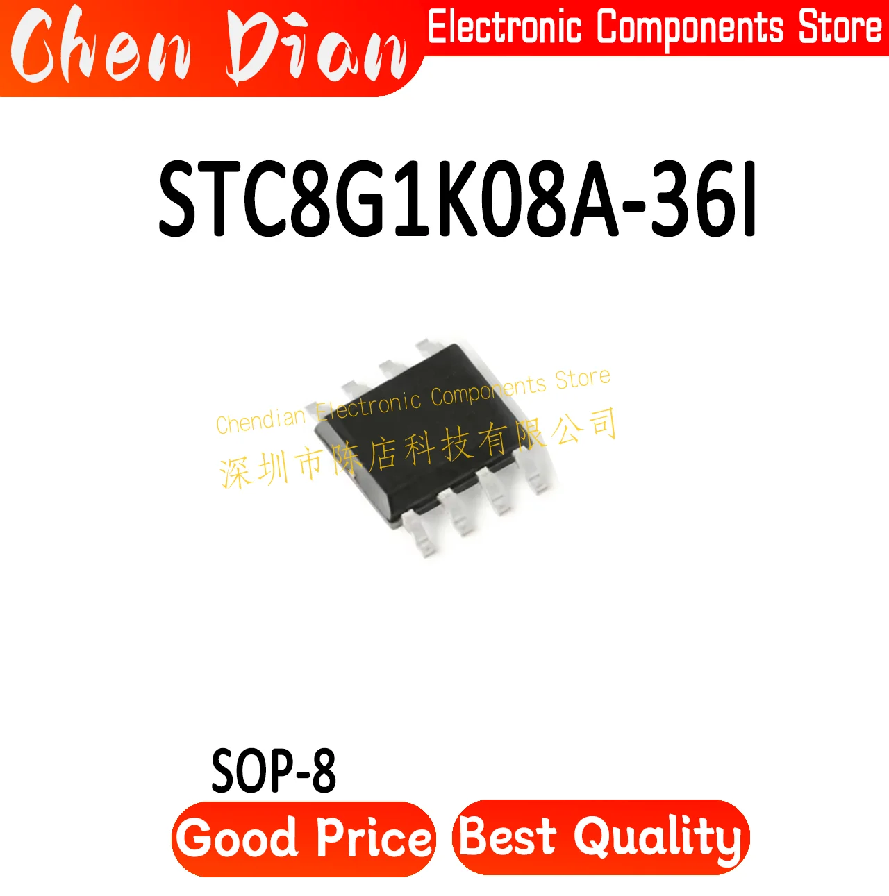 

STC8G1K08A-36I-SOP8 New Original Genuine