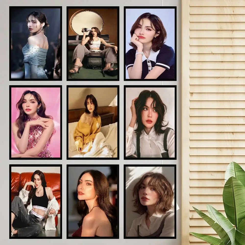 1pc Thai Celebrity Charlotte Austin Classic Vintage Posters HD Quality Wall Art Retro Posters For Home Room Wall Decor