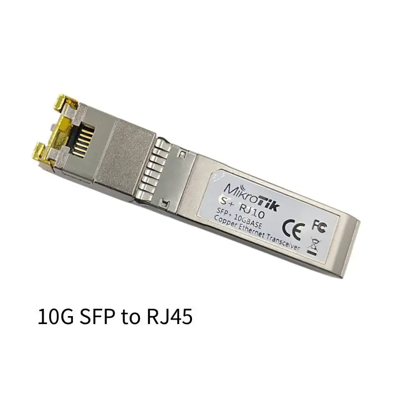 10G 2.5G SFP + 10GBase-T RJ45 وحدة نحاسية 10G/5G/2.5G متوافقة مع Mikrotik مفاتيح مختلفة جهاز إرسال واستقبال إيثرنت 100M #6