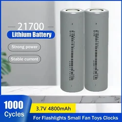 4800mAh 21700 Battery Rechargeable Battery 3.7V 50A Power Li-ion High Discharge Batteries for Electrical Tools