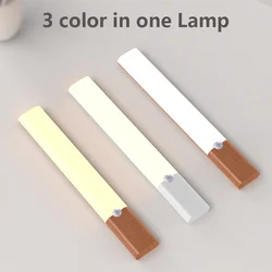 Motion Sensor Light Night Light Type C Rechargeable Lights Cabinet Lights For Kitchen Cabinet Bedroom Wardrobe Indoor Lighting