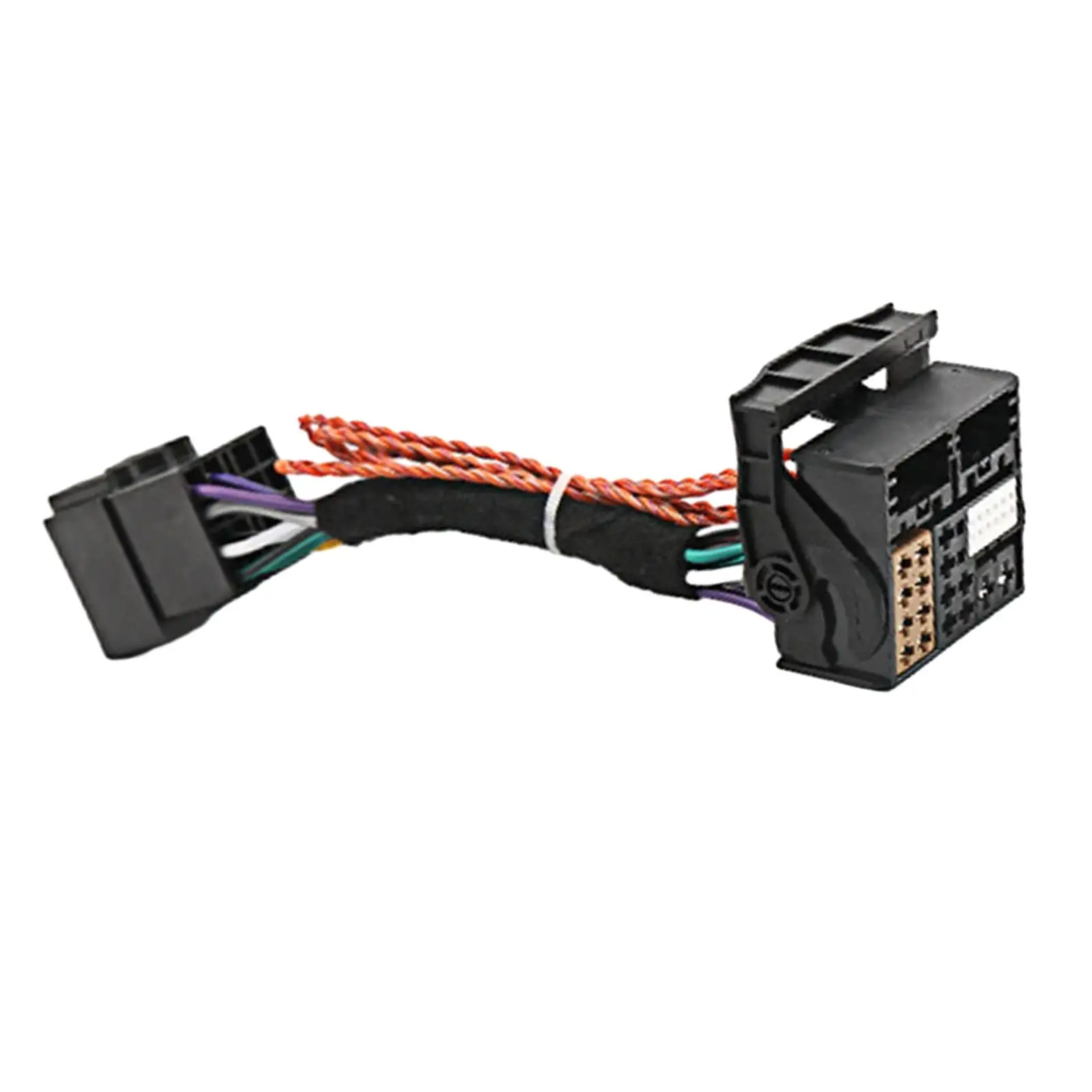 Radio Adapter Wire Harness PQ to Mqb Adapter Cable Replacements for RCD330 RCD330G Automobile Repairing Lightweight