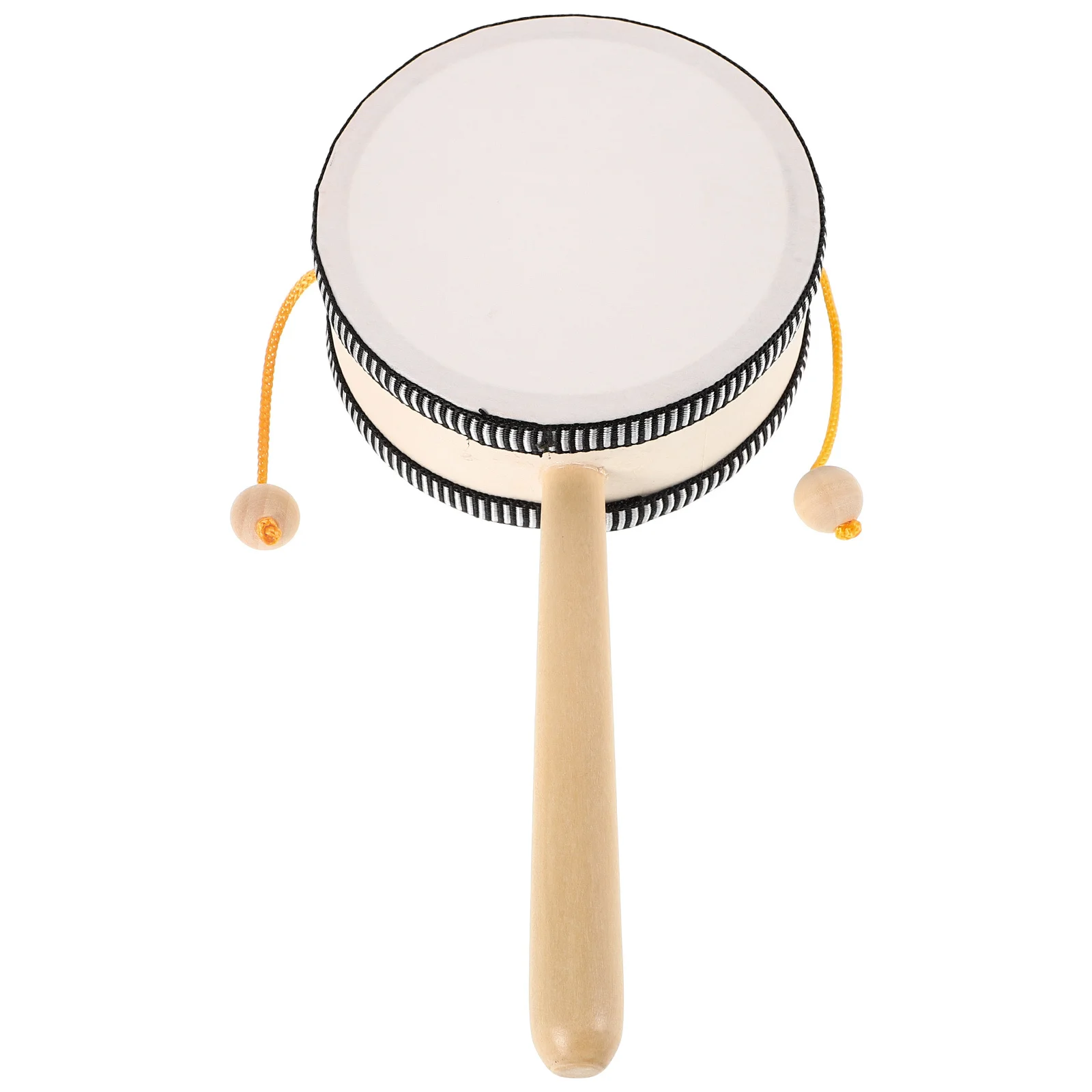 

Traditional Monkey Drum Handheld Chinese Percussion Instrument Easy Operation for Kindergarten Shows 's Rattle Drum