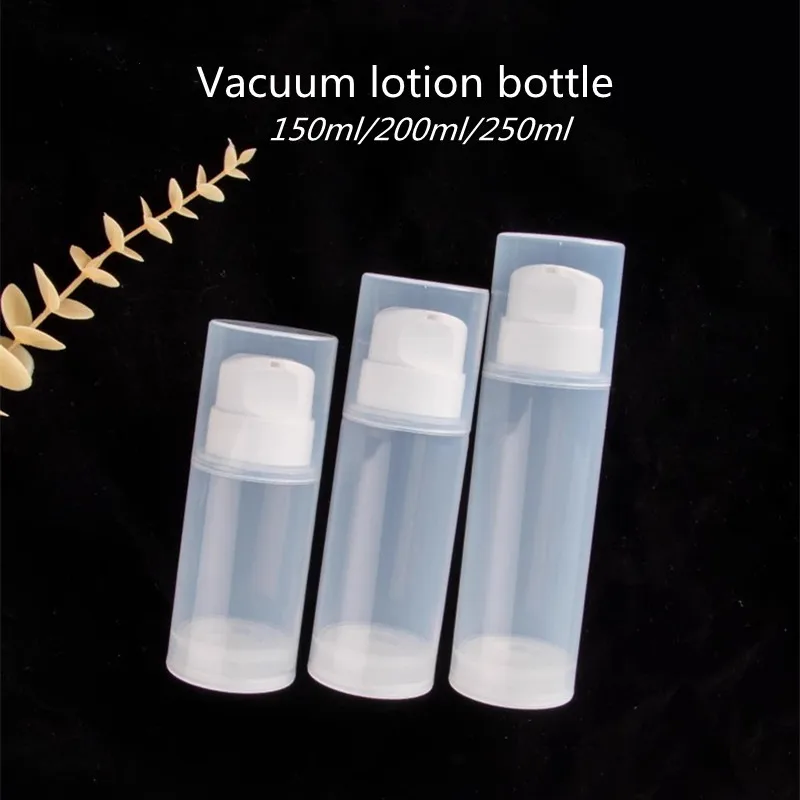 

5/15 шт. 150 мл/200 мл/250 мл пустая безвоздушная бутылка с насосом для лосьона, пластиковая вакуумная бутылка для эмульсии, косметический контейнер для путешествий
