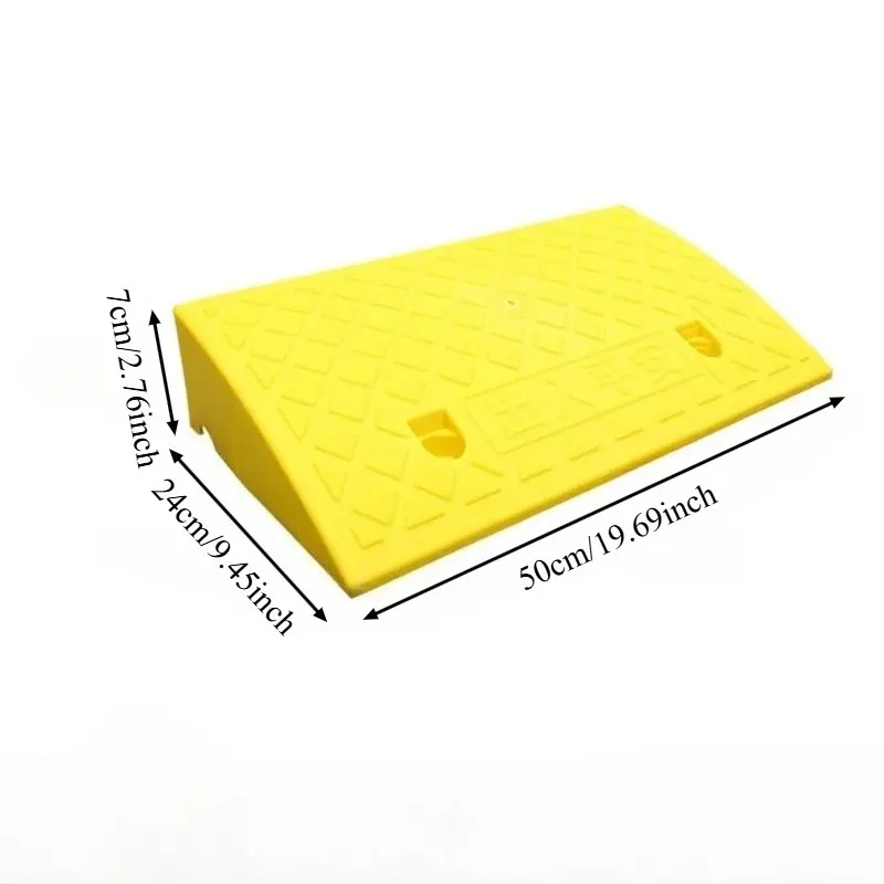 Draagbare Drempel Oprit 3/5/6/7/8/9/10 cm Hoogte Antislip Oppervlak Duurzaam Oprit voor Auto Motor Rolstoel Scooter Huisdieren Toegang