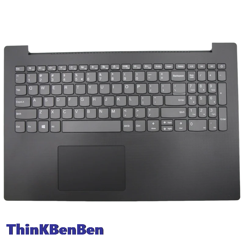 US English Keyboard With Black Upper Case Palmrest Shell Cover For Lenovo 330C 130 15IKB 15AST Laptop 5CB0T25490