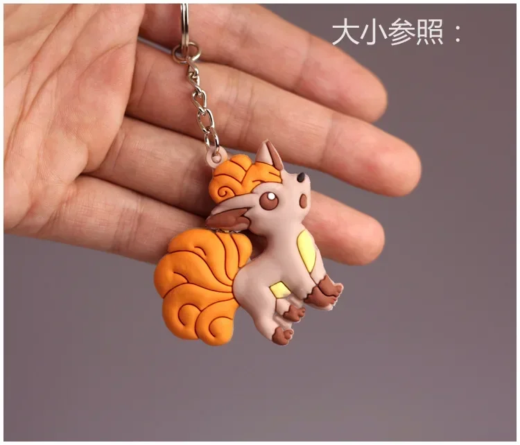 Брелок с покемоном Eevee Charizard Snorlax, аниме фигурки, подвеска, брелок, сумка, аксессуары, детские рождественские игрушки на день рождения,