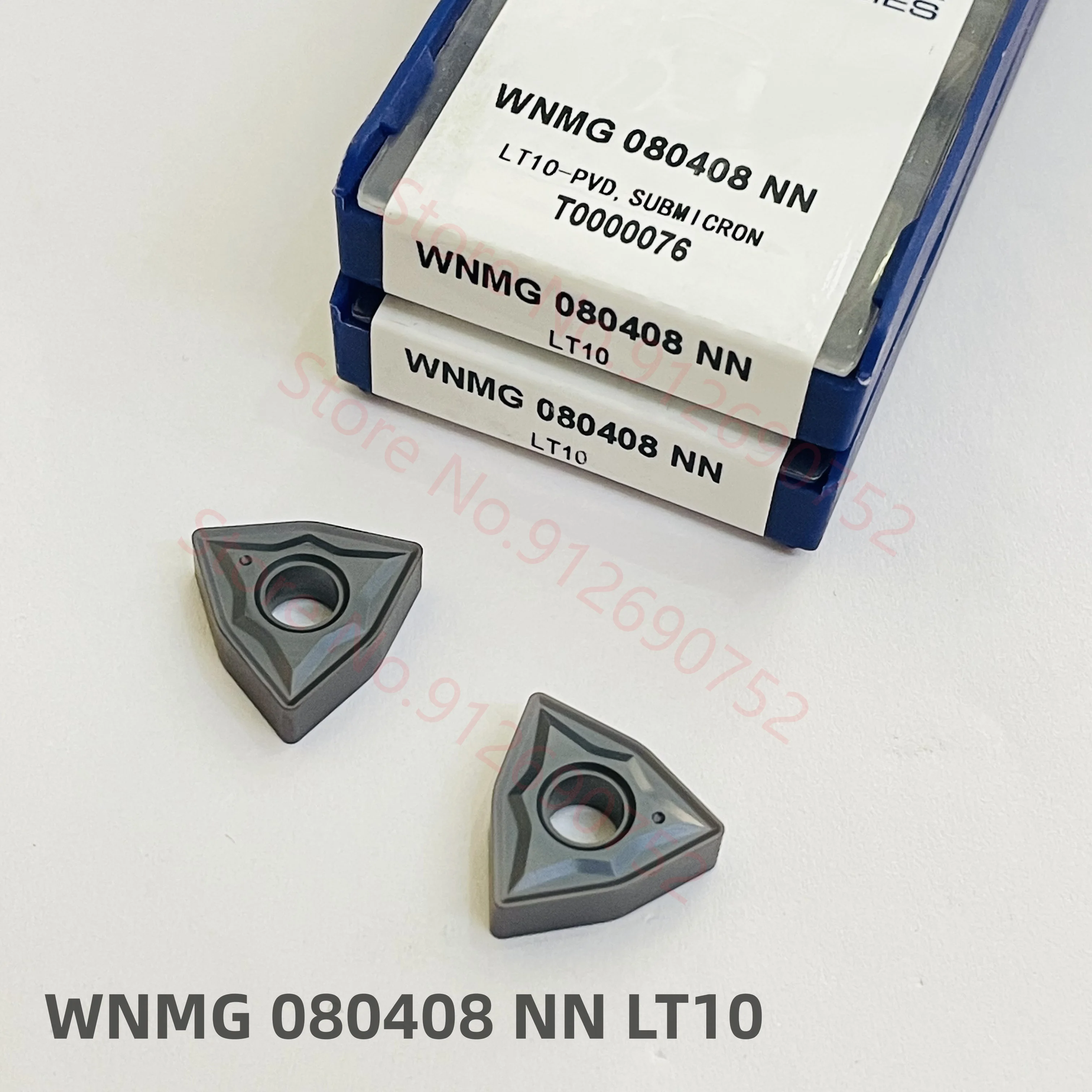 

LAMINA WNMG080404NN LT10 WNMG431/WNMG080408NN LT10 WNMG432/WNMG080412NN LT10 WNMG433 CNC Carbide inserts 10Pcs/Box Original New