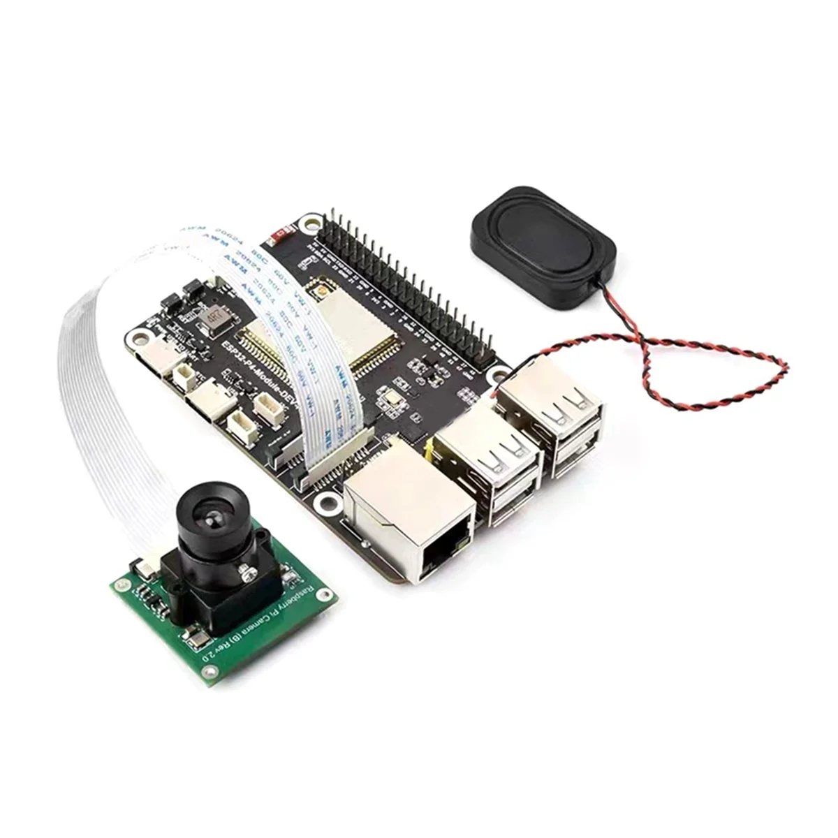 New ESP32-P4-Module Development Board with 5MP OV5647 Camera Speaker Supports for Wi-Fi6/BLE POE Interface