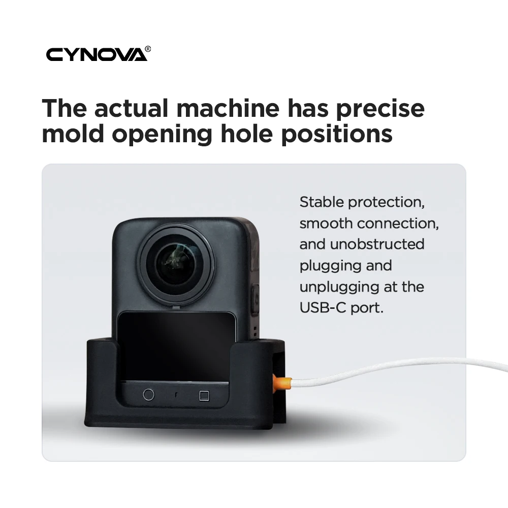 silicone desktop base For DJI Osmo 360 Anti-slip Fixed Bracket Stabilizer Anti-shake Camera Holder For DJI Osmo 360 Desktop