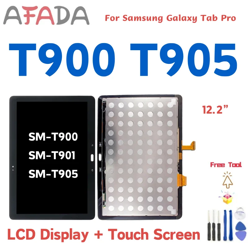 

ЖК-дисплей для Samsung GALAXY Tab Pro T900, 12,2, P900, SM-T900, P905, SM-P900, T905, T900, сенсорный экран, дигитайзер в сборе, SM-T905 дюйма