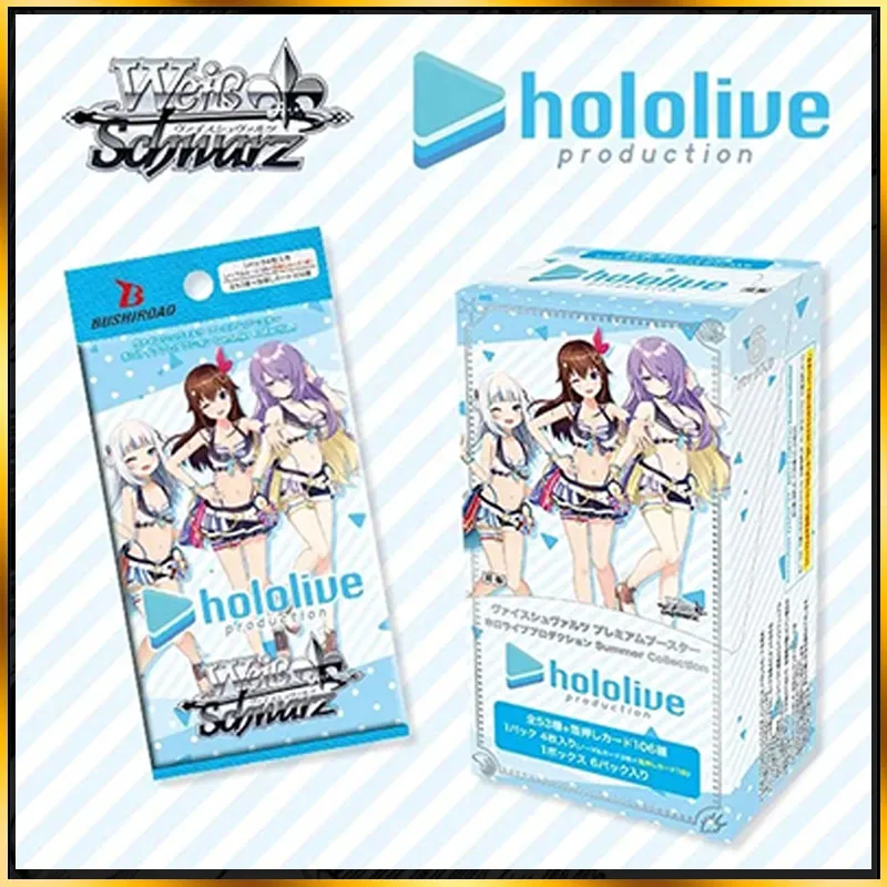 

In Stock 100% Original WS Hololive Production Summer Collection TCG Cards Japanese Booster Box Display Collectible Cards Gifts