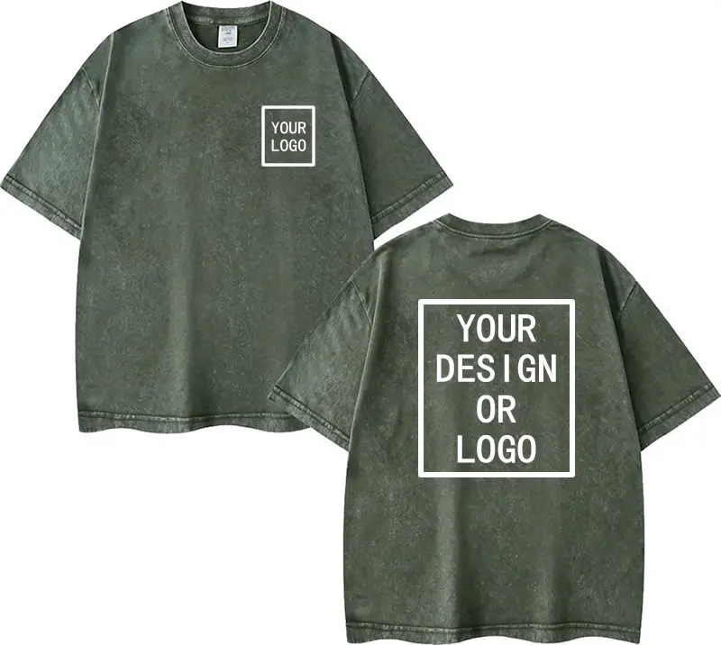 Individuelles Baumwoll-T-Shirt mit Ihrem eigenen Design, personalisierter Text, Retro-Stil T-Shirts für Damen und Herren, fügen Sie Ihr eigenes Design hinzu, DIY-Shirts