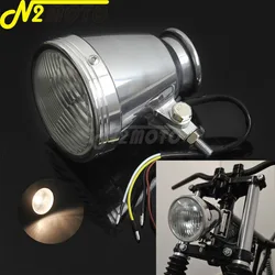 Chrome H4 12V 60/55W Motorcycle Headlight 4