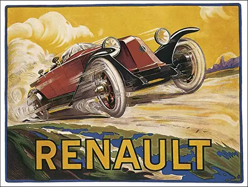 Rennwagen Garage Männerhöhle Dekor Schilder Metall Blechschild