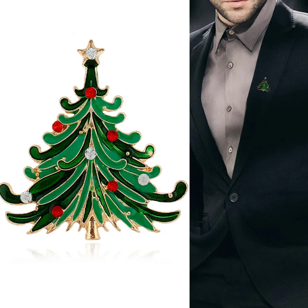 

5Pcs Brooch Festive Christmas Style Decor Quality Women Accessories Holiday Gift Xmas Stick Brooches Xmas Brooch