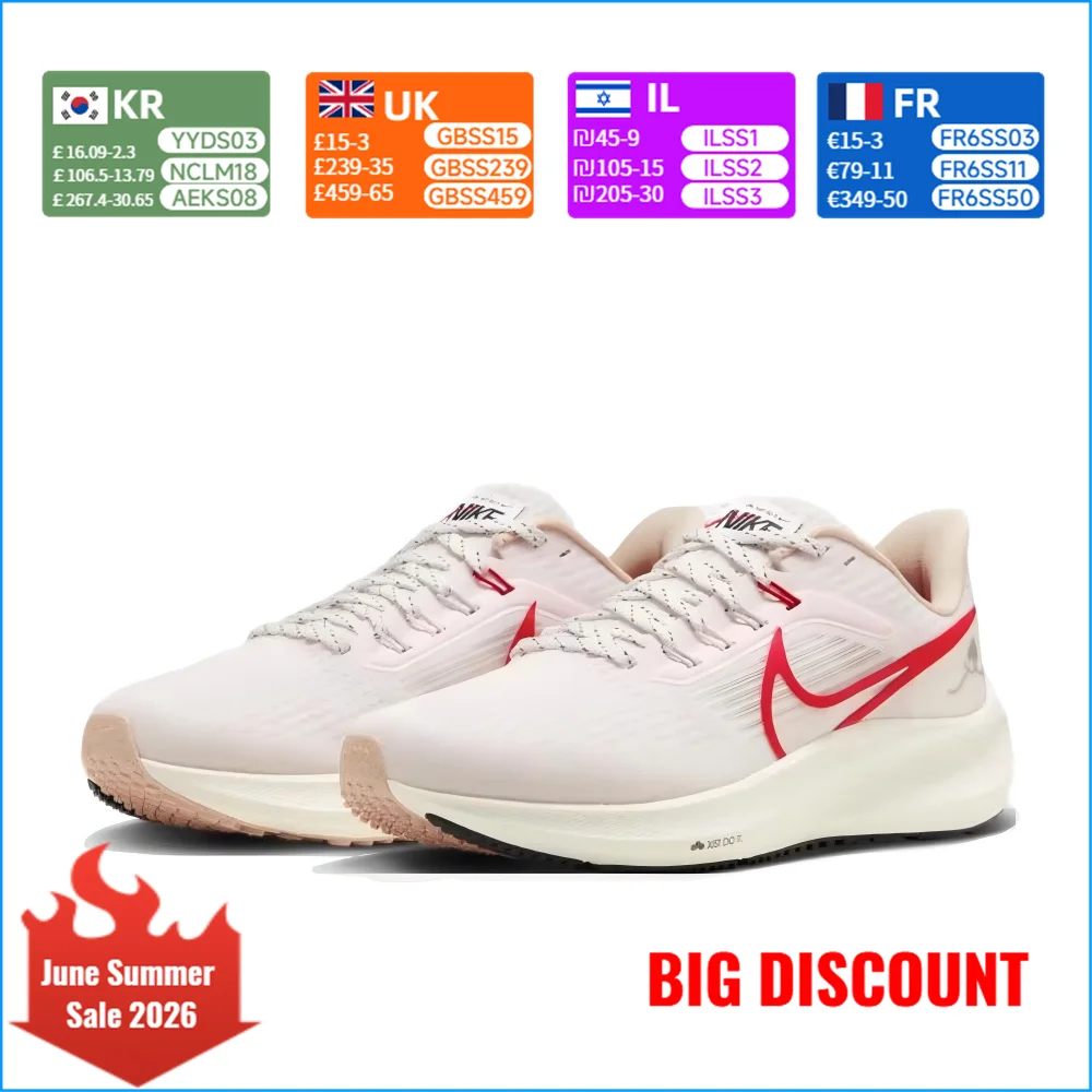 

Nike Air Zoom Pegasus 39 Women's Shoes Anti-Slip, Durable, Cushioned Air-Cushioned Running Shoes FD4344-161