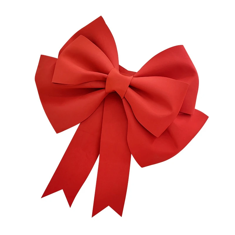 Decoration Big Bow Shop Display Wedding Arch Decor Birthday Prop Festivity Occasion DIY Red Accessories L C