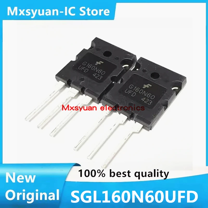 

5 шт./лот, оригинальный G160N60UFD SGL160N60UFD SGL160N60UFDTU G160N60 00 В 160A TO-3P 100% новый и подлинный