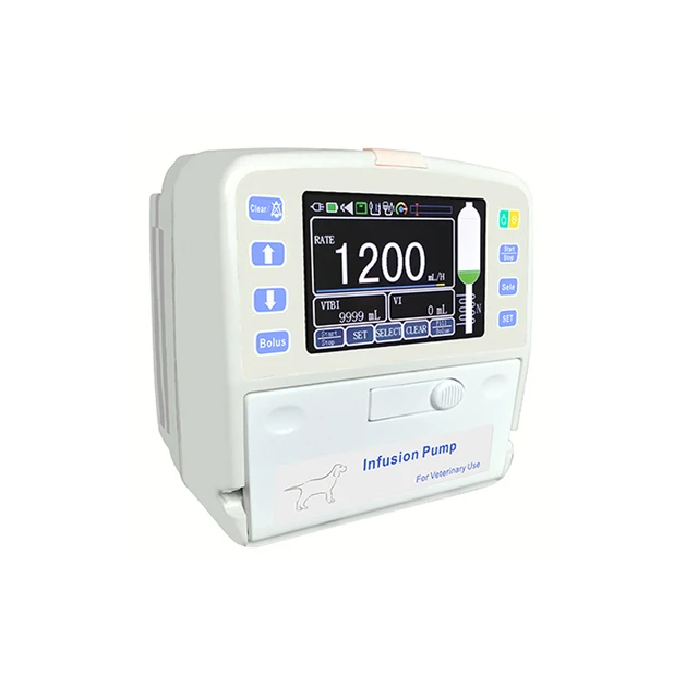 YD-EB12V Wielofunkcyjna perystaltyczna pompa infuzyjna Przenośna weterynaryjna pompa infuzyjna