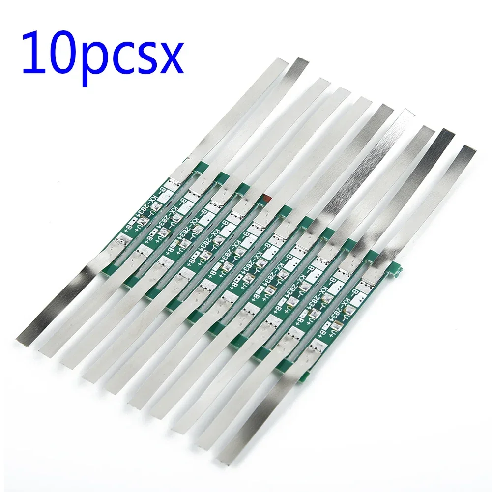 10pcs 3A Protection Board For 3.7V  Li-ion Lithium Battery W/ Solder Be JB  Over Performance Fine Workmanship Spot Welders