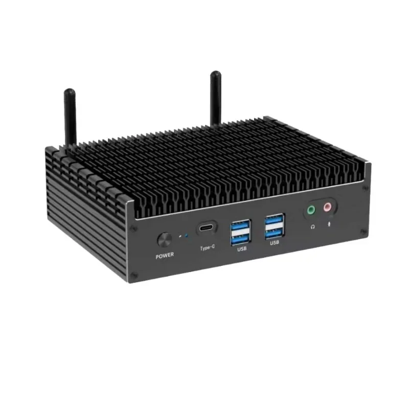 12 13th generation fanless, mini host i7-1365U i7-1255U Thunderbolt 4 office game, computer host