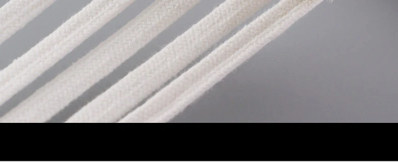1 Paar dicke, gewebte Baumwoll-Schnürsenkel, strapazierfähige Ersatz-Schnürsenkel für Sneaker und Freizeitschuhe, einfarbige Schnürsenkel. – Detail 8