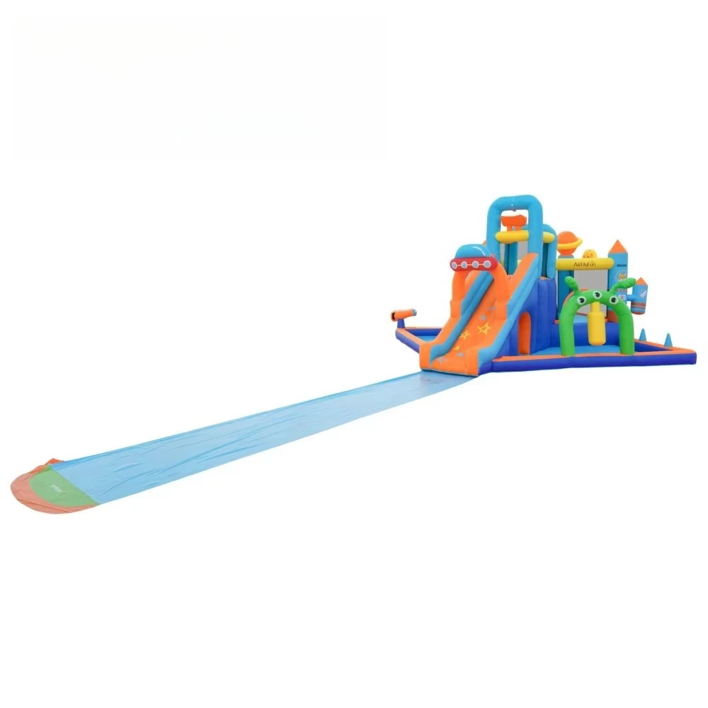 Accept Custom Inflatable Bounce House Animal Water Slide Combo Kids Jump Bounce Jump Castle With Water Inflatable Bounce House