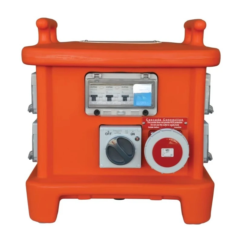 Standard portable single-phase and three-phase socket multifunctional temporary distribution box