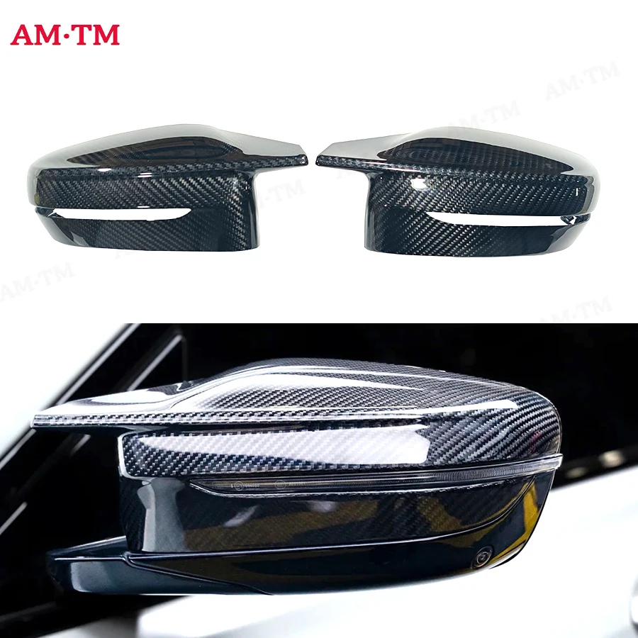

For BMW 2 3 4 Series M2 G87 M3 G80 M4 G82 G83 G42 Dry Carbon Fiber Rearview Mirror Cover Replacement Car Accessories