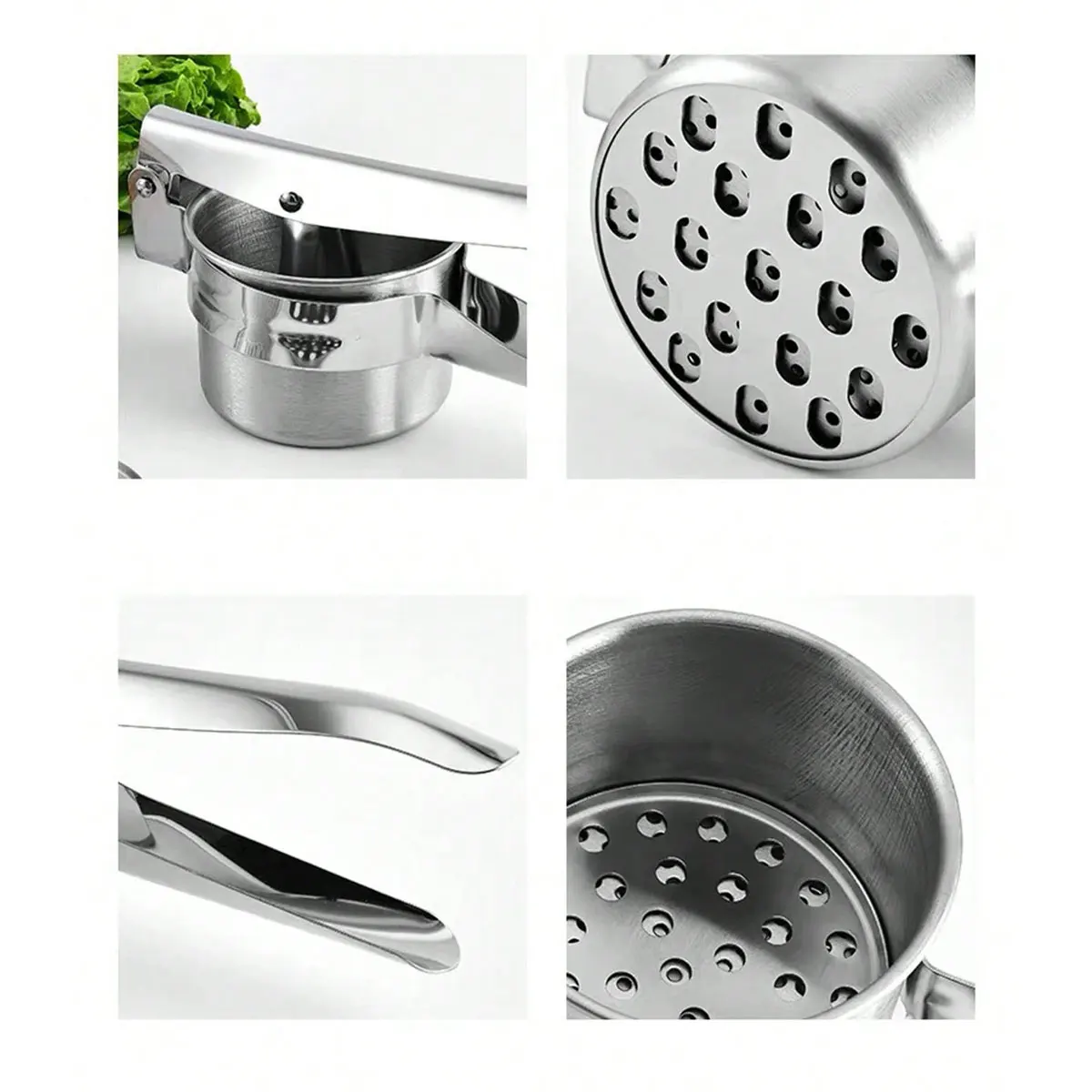 Stainless Steel Manual Juicer for Home Kitchen, Vegetable Dehydrator, Fruit Orange Juice Squeezer, Juice Making Tool 1Pcs