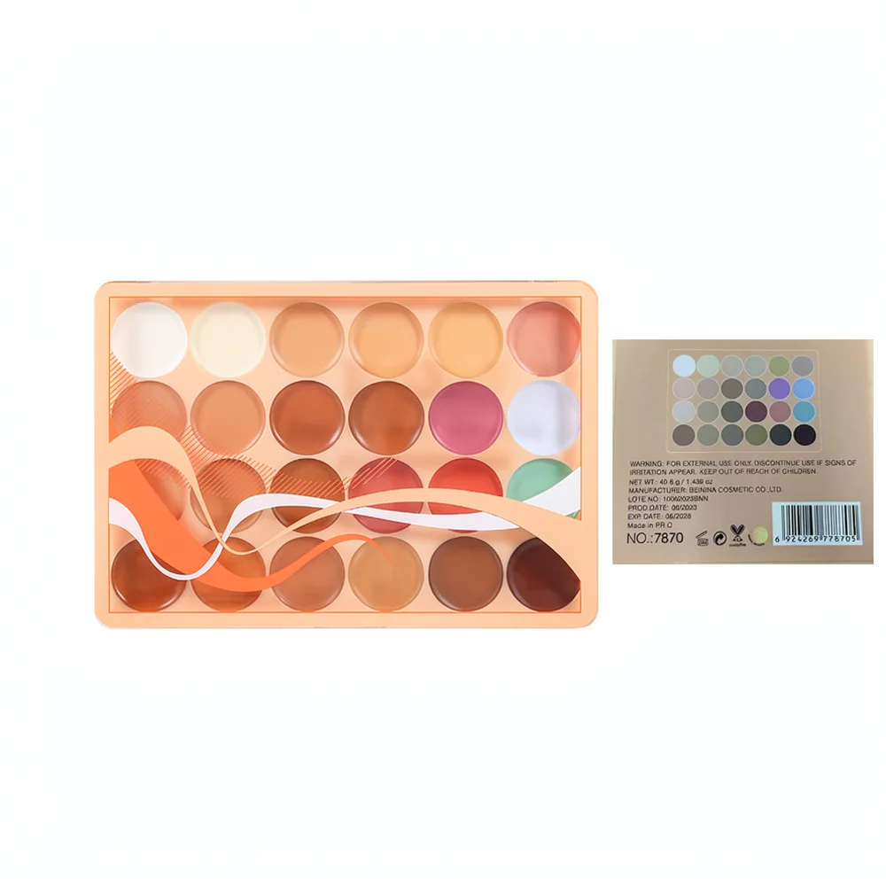 For For Sfr Makeup Concealer Palette Full Coverage Face Contour Cream Foundation Highlight Palette Long Lasting Cosmetics