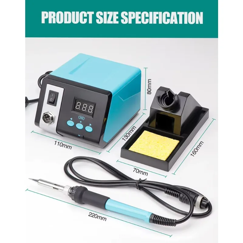 전문 납땜 기계 220V 디지털 디스플레이 일정 온도 PCBA 보드 휴대폰 수리 납땜 스테이션
