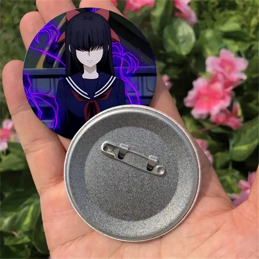 No Longer Allowed In Another World Anime Badges 25 32 44 58 75 Mm Round Cosplay Pin Bag Decor Fans Friends Gifts Brooch Souvenir
