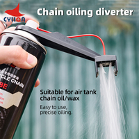 CYLION Motorcycle Chain Lube Oiler Tool Chain Wax Chain Cleaner Attachment For Motorcycle Chain Wax Chain Cleaner Applicator