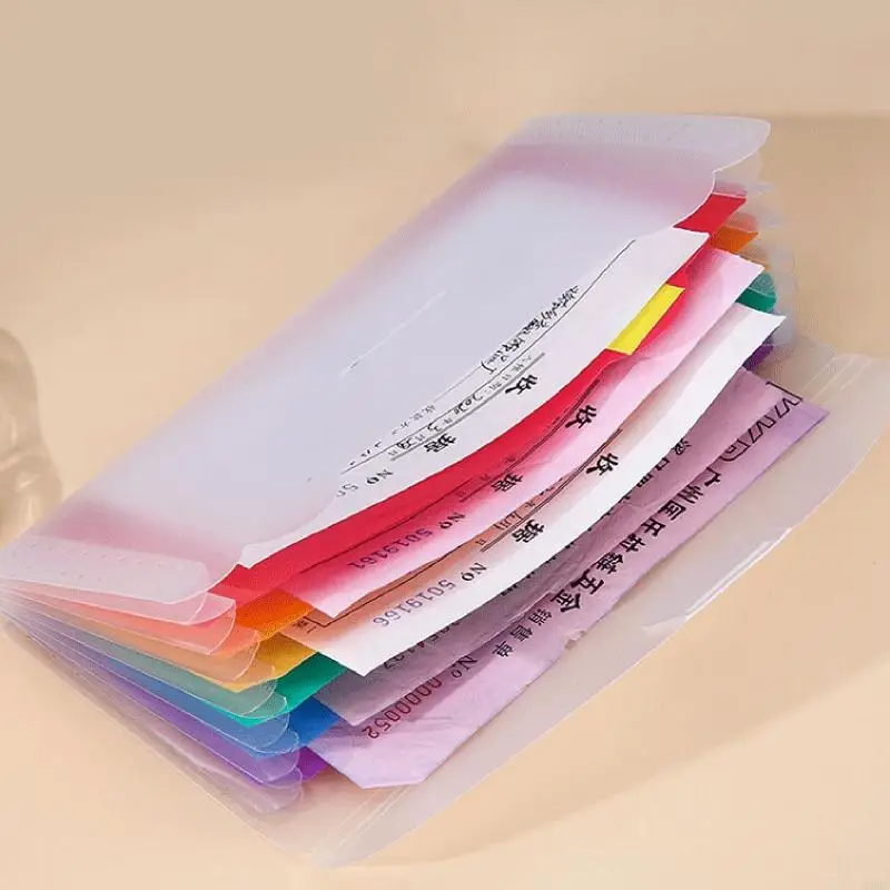 E8BE Dokumen Penyimpanan Tas Organ Penyimpanan Multi-Layer Safe Folder Untuk Surat PaperWorks