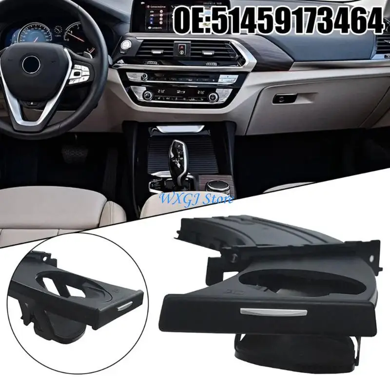 

37JE Cup Holder For Car Center Console Plastic Design Quick Installation Dashboard Drink Holder 51459173464 51459173468