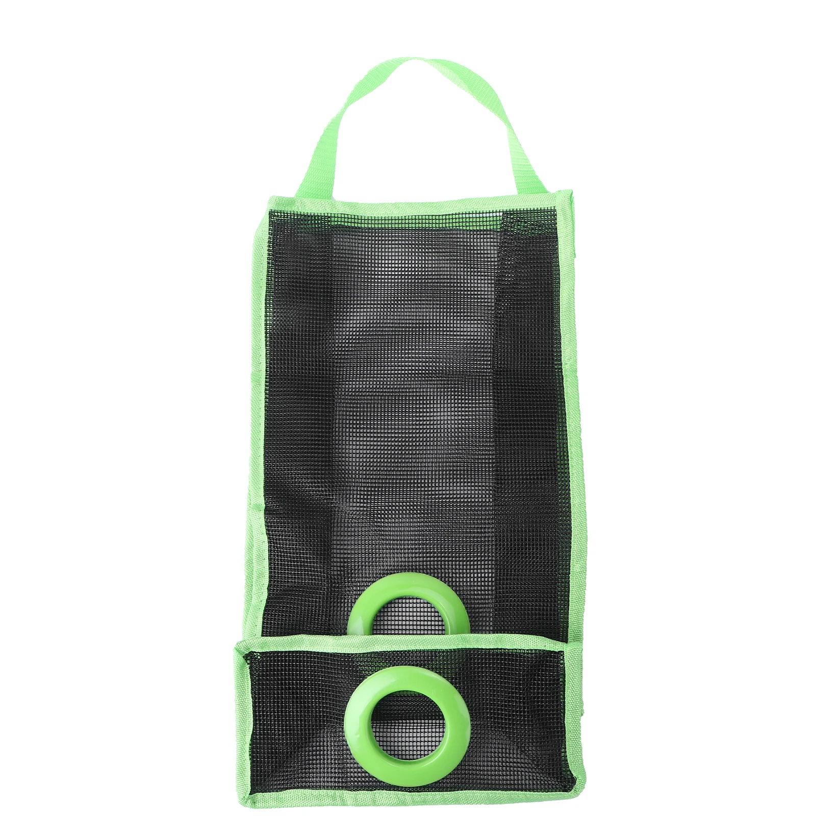 

Mesh Kitchen Storage Bag Hanging Dispenser Trash Organizer Wall Sock Glove Recyclable Ventilated Practical
