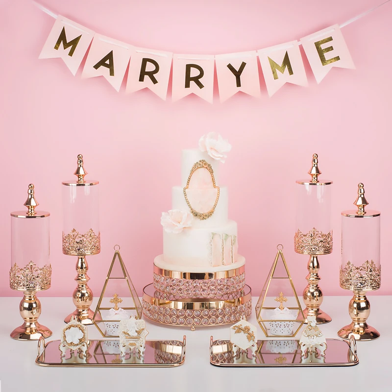 โถใส่ขนมหวานสไตล์ยุโรปสำหรับตกแต่งโต๊ะของหวานงานแต่งงาน  ขวดแก้วใส่ขนม  ใส่ขนมขบเคี้ยว  ใส่บิสกิต  สำหรับใช้ในบ้าน