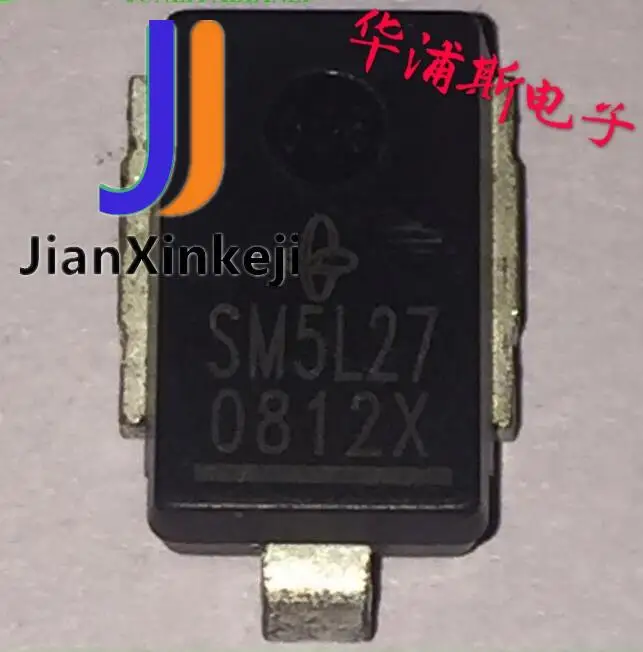 10pcs 100% 원래 새로운 TVS 자동차 고전력 IC SMD 다이오드 SM5L27 SM6L27 SM8L27 패키지 DO-218