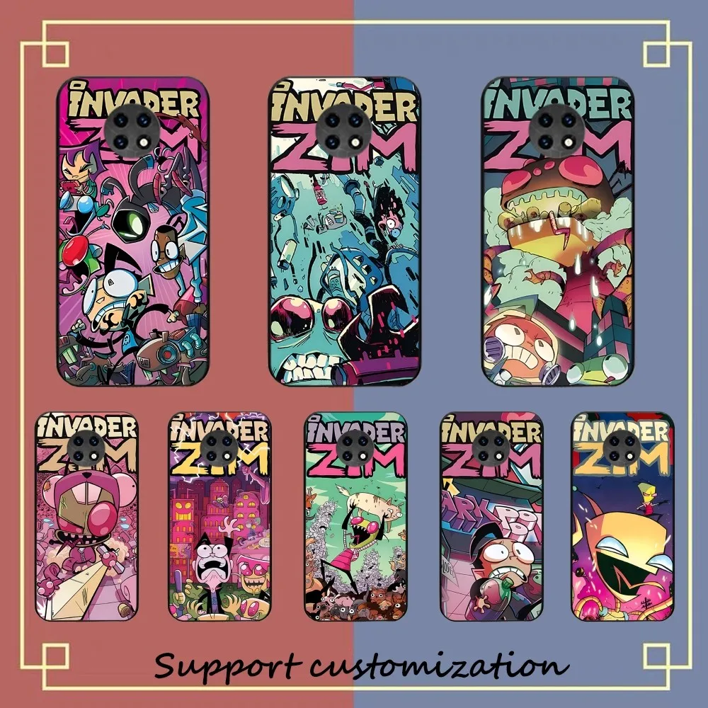 

Cartoon Invader Zim iphone case For Redmi Note 4 X 5 A 6 7 8 Pro T 9 Pro 9S 10 Pro 11 Pro 11S 11Epro PocoM3pro