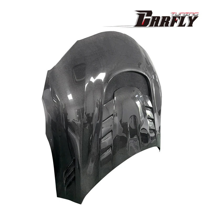 For Toyota Supra A90 A91 2019- V Style High Quality Carbon Fiber Front Hood Front Bonnet For Supra MK5 - view 3