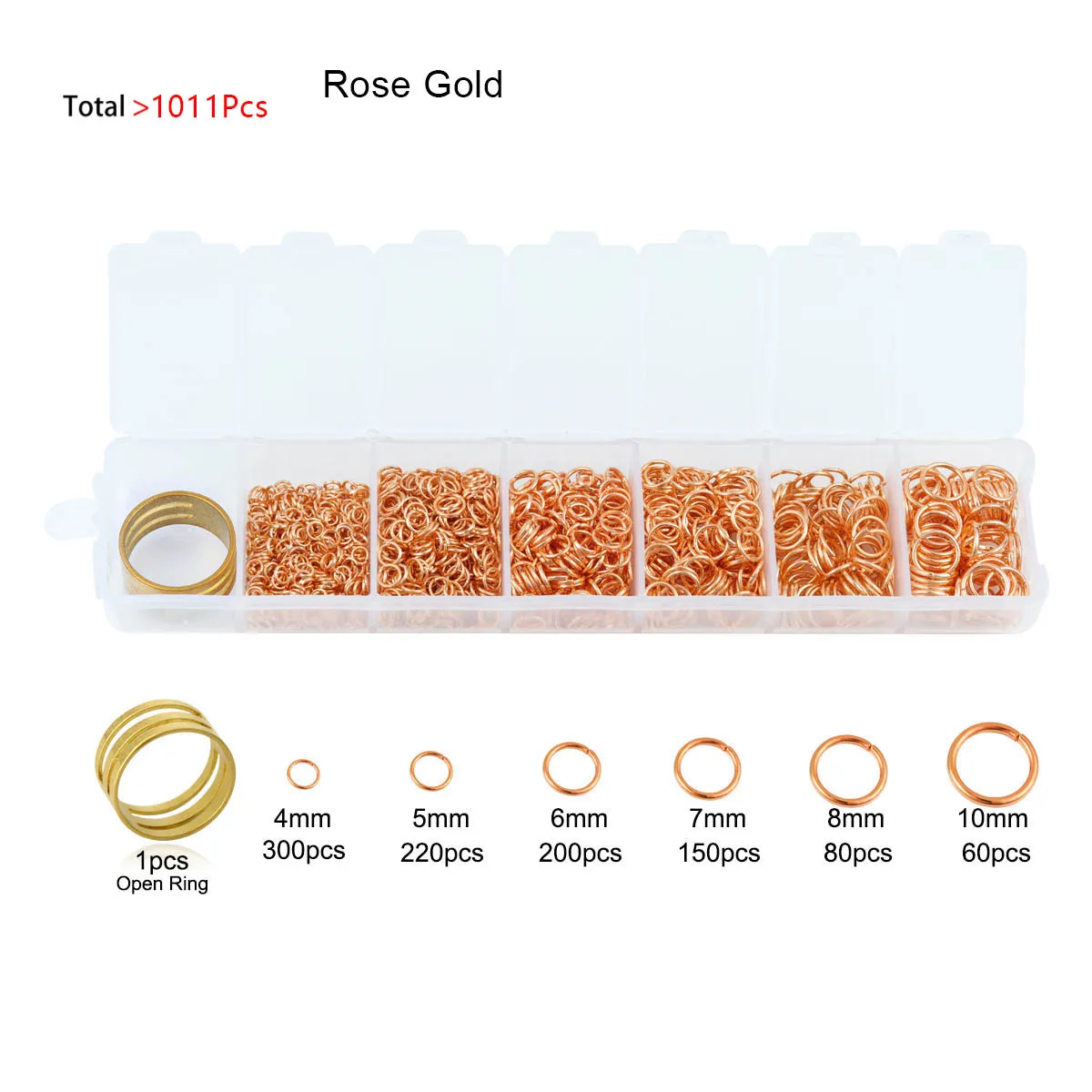 1 Box Open Jump Rings Set for DIY Kit
