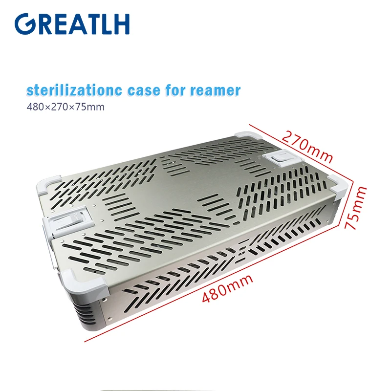 Autoclavable Orthopedic Instrument Sterilization Case for Reamer Sterilizing Tool