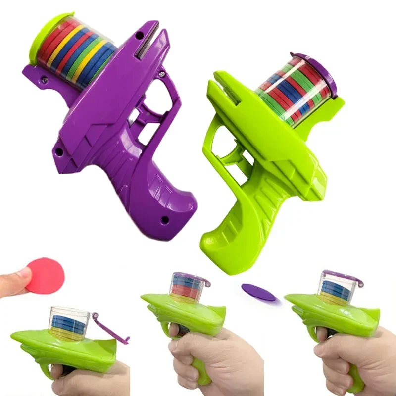 Pistole giocattolo per bambini Gravity 1911 EVA Launcher Gun Toy Fidget Toy per bambini Adulti Giocattoli antistress Regali di decompressione per bambini