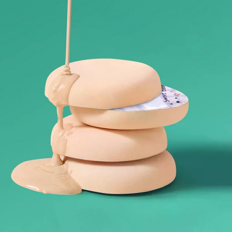 1/3Pcs Cartoons Powder Puff Air Cushion BB Cream Foundation Concealer Makeup Sponges Soft Face MakeUp For Women Beauty Tool