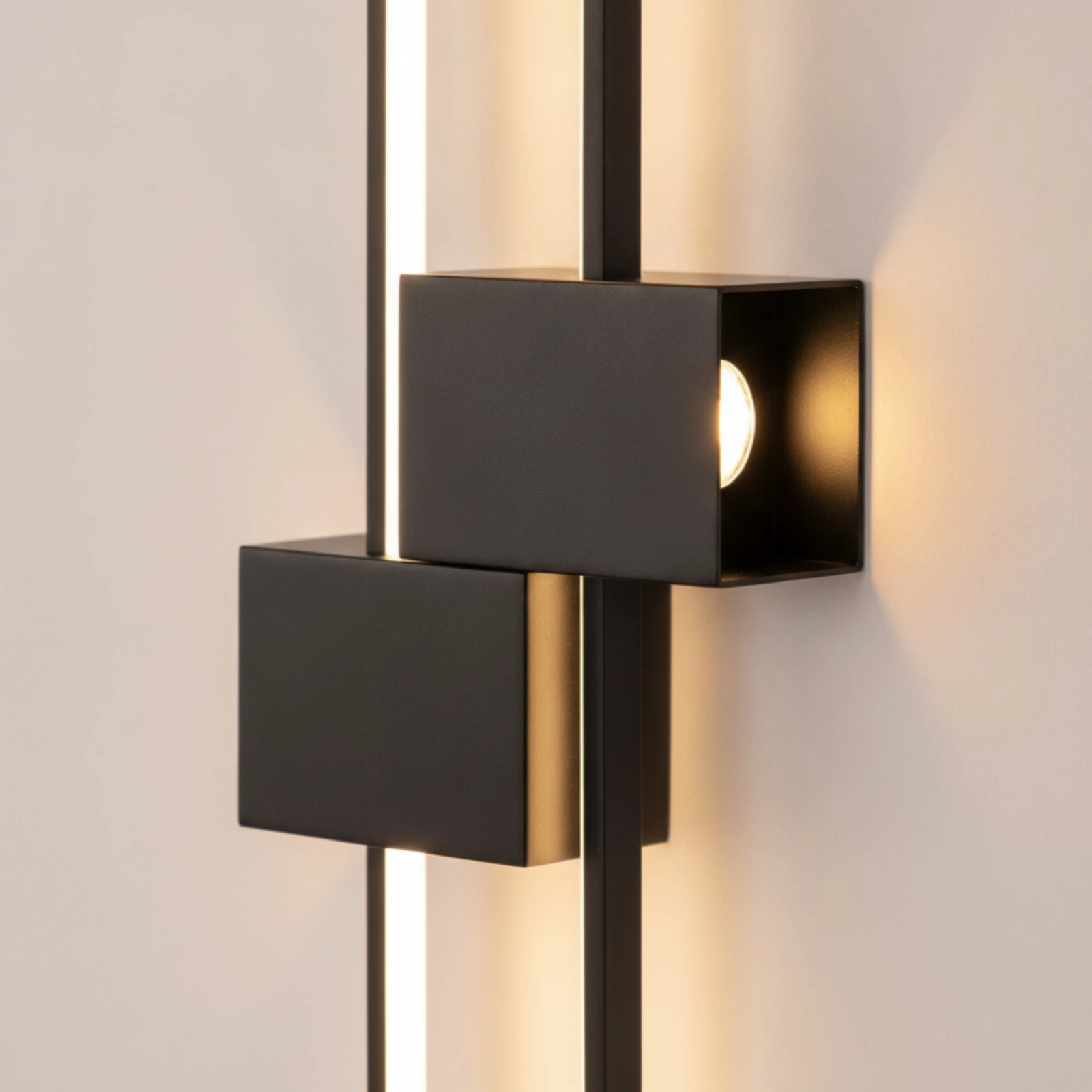 Linear Wall Light Fixture Modern Linear Wall Light Indoor Space-Saving for Living Room, Bedroom